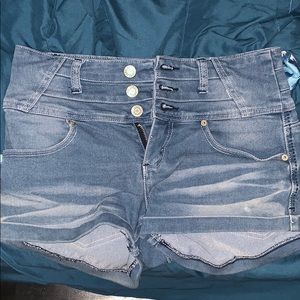 High waisted shorts
